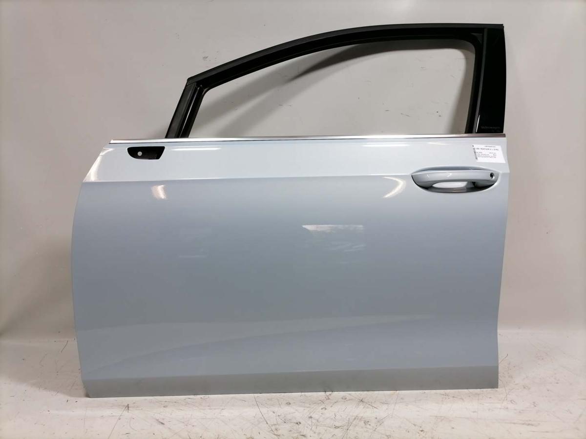 VW Golf 8 original Tür vorn links LV5L Christal Ice Blue 5-Türer Rohbau Bj.2024